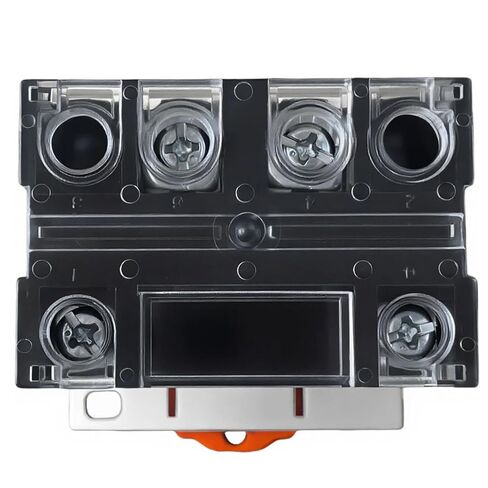 متوافق مع Shenler RGF1BD024L DIN-Rail Power Relay، 30A 277VAC/30VDC 1NO، ملف تيار مستمر 24 فولت، مؤشر LED، حامل TS35 طرفي لولبي، تحكم صناعي لضاغط HVAC، منفاخ، مضخة، محرك in Saudi Arabia