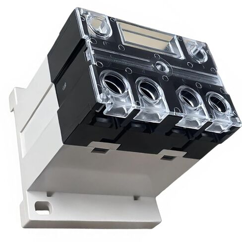 متوافق مع Shenler RGF1BD024L DIN-Rail Power Relay، 30A 277VAC/30VDC 1NO، ملف تيار مستمر 24 فولت، مؤشر LED، حامل TS35 طرفي لولبي، تحكم صناعي لضاغط HVAC، منفاخ، مضخة، محرك in Saudi Arabia