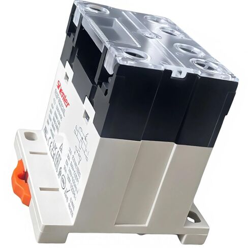 متوافق مع Shenler RGF1BD024L DIN-Rail Power Relay، 30A 277VAC/30VDC 1NO، ملف تيار مستمر 24 فولت، مؤشر LED، حامل TS35 طرفي لولبي، تحكم صناعي لضاغط HVAC، منفاخ، مضخة، محرك in Saudi Arabia