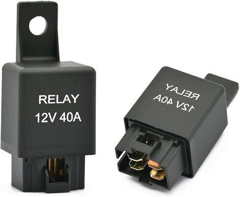2 Packs FLS821 Relay, 12V 30A 4 Pins, Automotive Relay in Saudi Arabia