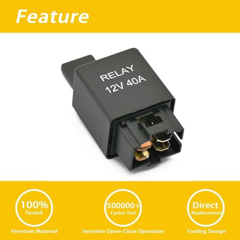 2 Packs FLS821 Relay, 12V 30A 4 Pins, Automotive Relay in Saudi Arabia