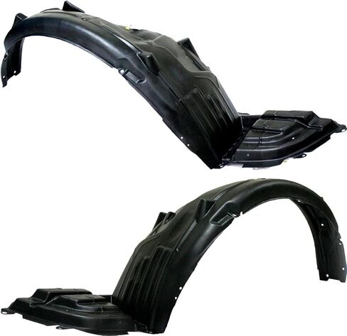 متوافق مع 10-15 Outback Front Splash Shield الداخلية Fender Liner Panel لوحة اليسار واليمين مجموعة زوج in Kuwait