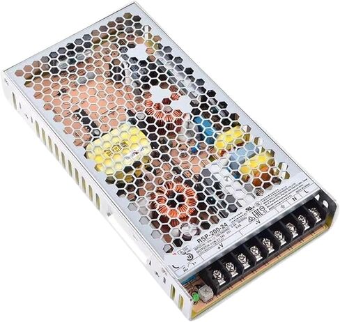 1pcs RSP-200-24 24V 8.4A 201.6W Single Output with PFC Function Switching Power Supply AC-DC in Saudi Arabia