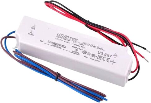 1pcs LPC-35-1400 1400mA Constant Current Single Output Switching Power Supply LED Driver IP67 in Saudi Arabia