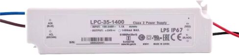1pcs LPC-35-1400 1400mA Constant Current Single Output Switching Power Supply LED Driver IP67 in Saudi Arabia