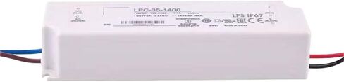 1pcs LPC-35-1400 1400mA Constant Current Single Output Switching Power Supply LED Driver IP67 in Saudi Arabia
