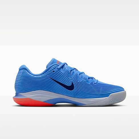 Nike Vapor 12 Men's Hard Court Tennis Shoes (University Blue/Hydrogen Blue/Hot Lava/Midnight Navy) in Saudi Arabia