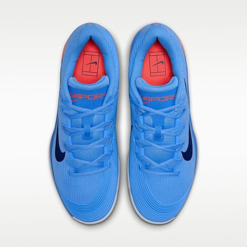 Nike Vapor 12 Men's Hard Court Tennis Shoes (University Blue/Hydrogen Blue/Hot Lava/Midnight Navy) in Saudi Arabia