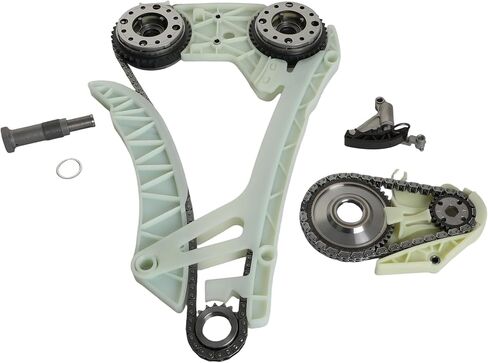 N26 N20 Timing Chain Kit with VVT Sprockets Fit for BMW 320i 328i 528i X3 X4 2.0L L4 N20B20 2013-2017 Replace#11417602646 11417602647 11367583818 in Kuwait
