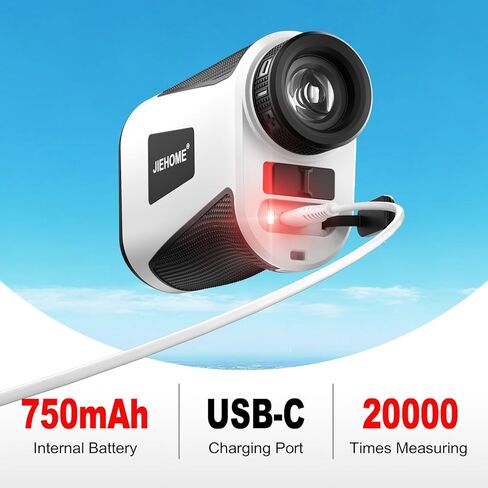 محدد نطاق الجولف مع منحدر ومغناطيس، 7 أوضاع (تثليث) مكتشف نطاق مطور، 1200 ياردة، تكبير 7X، مكتشف نطاق قابل لإعادة الشحن لملحقات الجولف والصيد للرجال والنساء in Kuwait