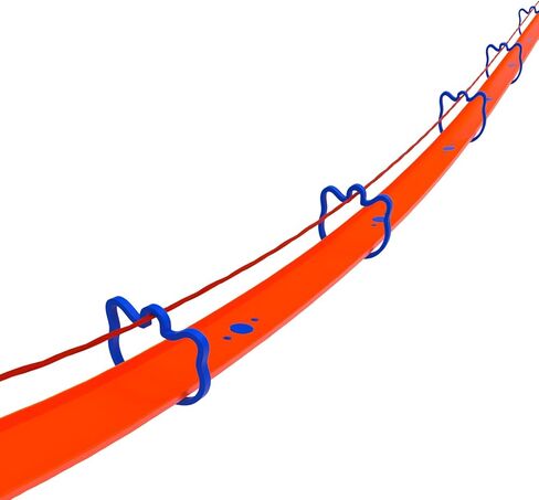 [12 حزمة] جسر تعليق K TOMOTO متوافق مع العجلات الساخنة والحبل وموصلات الحائط متضمنة، إصدار ترقية (أزرق) in Kuwait