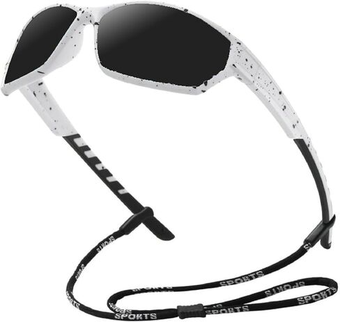 Full lens Polarized Reader Sunglasses for Men Women Wrap Around Sports Sun Reading Glasses N45 in Saudi Arabia