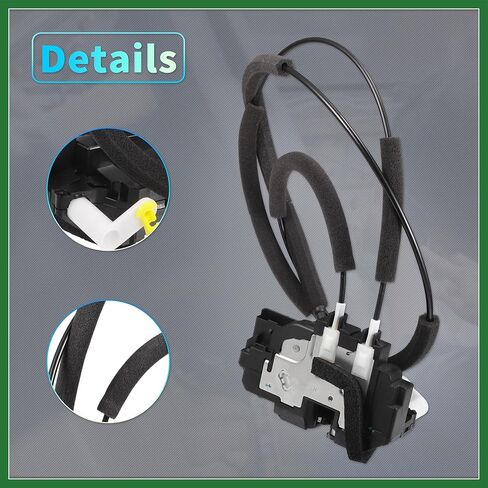 Motoforti Replacement Front Right Passenger Side Power Door Lock Actuator Motor with Cable for Nissan Titan 2004-2014 Door Latch Actuator Assembly Replace No.80500ZH100 Black Long-lasting in Kuwait