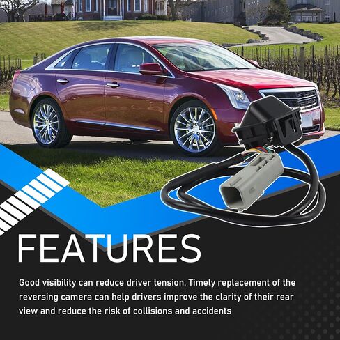 23388750 Rear View Tailgate Backup Camera Compatible with 2013 2014 2015 Cadillac XTS Rear Park Assist Camera Replaces RC51070021 16606704 GM1960130 in Saudi Arabia