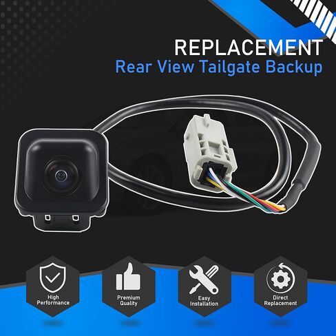 23388750 Rear View Tailgate Backup Camera Compatible with 2013 2014 2015 Cadillac XTS Rear Park Assist Camera Replaces RC51070021 16606704 GM1960130 in Saudi Arabia