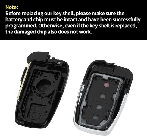 X AUTOHAUX Key Shell Case Keyless Entry Remote Key Fob Replacement Case for Toyota RAV4 2019-2021 3 Buttons HYQ14FBC HYQ14FBN HYQ14FLA MOZBR1ET in Saudi Arabia