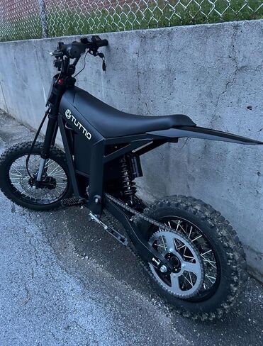 Upgraded Rear Fender for Tuttio Soleil 01 Electric Dirt Bike – Direct Bolt On ABS in Saudi Arabia