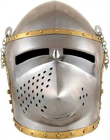 Pig helmet Hounskull Bascinet Helmet Medieval Steel warrior helmet Gothic Knights Pigface helmet Crusader close helmet Hounskull Fight Helmet Larp Roleplay Costume in Saudi Arabia