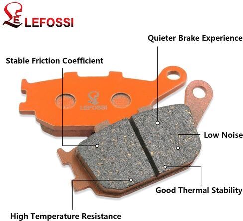 Front and Rear Carbon Fiber Brake Pads Compatible with for Suzuki GSXS1000 GSXS 1000 GSX-S 1000 L6 L7 L8 2016 2017 2018 2019 2020 2021 2022 2023 2024 Replacement Kits FA447F FA174R in Saudi Arabia