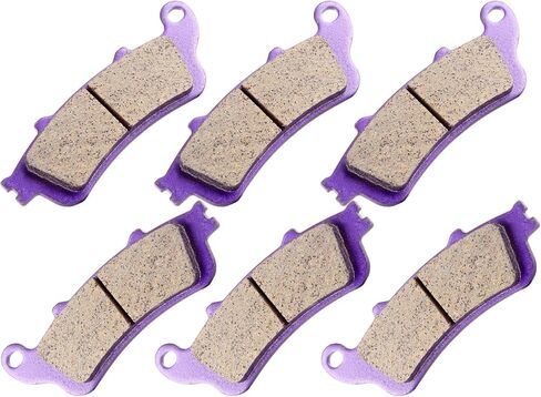 CCIYU Brake Pads Fit For 1996 1997 1998 1999 2000 2001 2002 2003 2004 2005 2006 2007 2008 2009 2010 for Honda, Front and Rear Carbon Fiber Brake Pads Motorcycle in Saudi Arabia