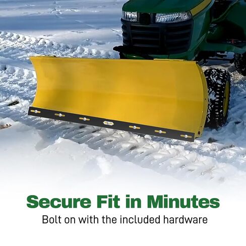 استبدال شفرة ارتداء UHMW السميكة 1/2 بوصة لشفرة محراث الثلج الأمامية John Deere مقاس 44 بوصة | حذاء تزلج شديد التحمل | يتضمن مجموعة الأجهزة | دينار-44HD in Kuwait