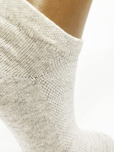 جوارب للكاحل من الكتان والكتان للرجال سريعة الجفاف ومصنوعة من نسيج شبكي (M، 10 عبوات) in Kuwait