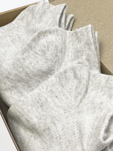 جوارب للكاحل من الكتان والكتان للرجال سريعة الجفاف ومصنوعة من نسيج شبكي (M، 10 عبوات) in Kuwait