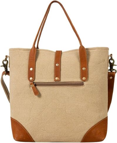 Myra Bag Vintage Purse - Le Medallion Vintage Cut Leather and Canvas Crossbody Bag for Women, Vintage Shoulder Bag, Mandala-Inspired Vintage Handbag in Saudi Arabia