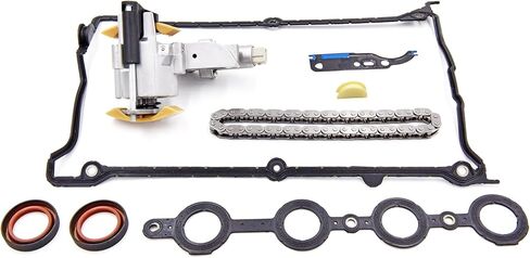 Camshaft Timing Chain Tensioner Adjuster Gasket Kit for Audi A4 TT Quattro for VW Passat Beetle Jetta Golf 1.8L 2001-2006 Replace# 058109229 058198025A 058198217 058109088B ‎917-021 in Kuwait