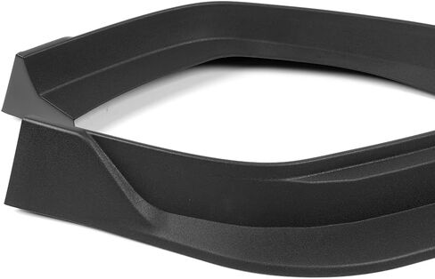 Black ABS Front Bumper Lip Body Kit Spoiler, Compatible with 2025-2027 Ford Maverick Pickup, STP-Style Splitter Trim Protection Spoiler, 3PC (No LED) in Saudi Arabia