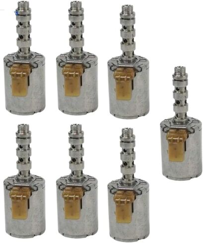 7-Piece 5R110W Transmission Shift Solenoid Set Compatible with 2003 and Newer Vehicles – Replaces 3C3Z-7G383AB, 3C3Z-7J136AA, 3C3Z-7J136AB in Saudi Arabia