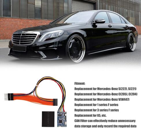 Keenso CAN Bus Filter, 18 in 1 CAN Filter Heatproof Stable Performance Replacement for Benz W166 W176 W207 W447 in Saudi Arabia