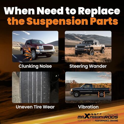 maXpeedingrods Upper Drop Alignment Arms for Chevy Silverado/GMC Sierra 1500 1999-2007 2WD/4WD Control Arm in Saudi Arabia