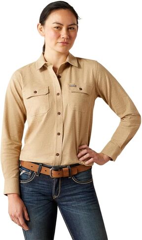 Ariat Women's Fr Oakley Retro Fit Snap Work Shirt in Saudi Arabia