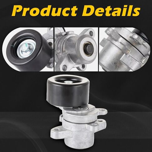 39155 AC Drive Belt Tensioner Assembly with Pulley V6 3.5L Compatible with Nissan 07-13 Altima / 09-15 Maxima / 09-14 Murano / 11-12 Quest Replaces# 11955-JA10A, 11955-JA10B, 11955-JA10C, 11955-JA10D in Saudi Arabia