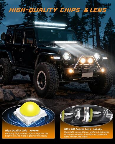 CO LIGHT 20 بوصة شريط إضاءة LED نحيف للغاية صف واحد نحيف للغاية 6D بصري بقعة فيضان كومبو شعاع القيادة IP68 مقاوم للماء ضوء العمل على الطرق الوعرة مع حزام الأسلاك و 2 دعامات تثبيت JK in Kuwait