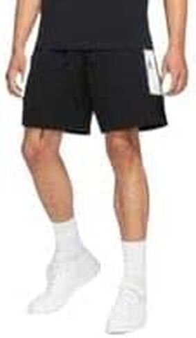 Nike Mens Jordan Jumpman Logo Fleece Shorts L Black in Saudi Arabia