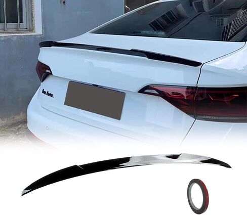 Rear Trunk Lip Spoiler Wing Compatible with Volkswagen VW Jetta MK7/ GLI 2019-2024 Accessories in Saudi Arabia
