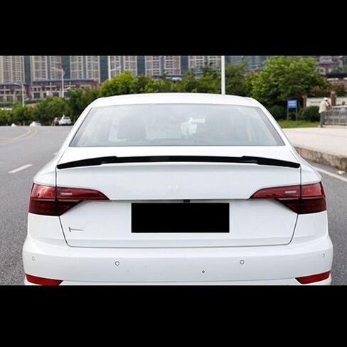 Rear Trunk Lip Spoiler Wing Compatible with Volkswagen VW Jetta MK7/ GLI 2019-2024 Accessories in Saudi Arabia