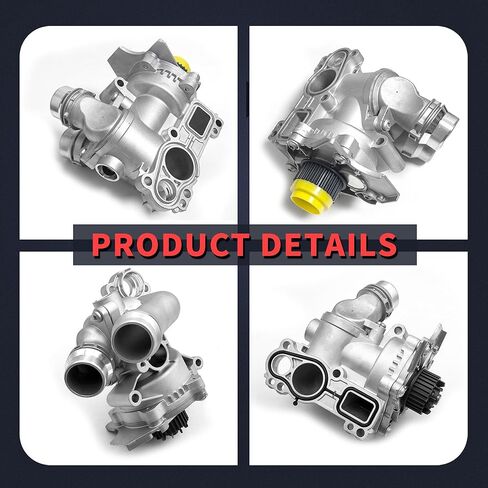 مجموعة مضخة مياه المحرك الكهربائي 06H121026DD متوافقة مع Audi A3، A4، A5، Q5، TT مناسبة لسيارة VW Passat Jetta Golf GTI CC Beetle 06H121026CQ 06H121026AB in Kuwait