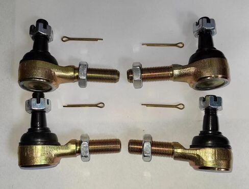 ATV M12*1.25 Tie Rod Ends Kit TE-1028 4pcs/set Replacement for SUZUKI KingQuad 750AXi 2011–2023; YFZ 450 YFZ450R 2009–2023; Can-Am DS 450 in Saudi Arabia