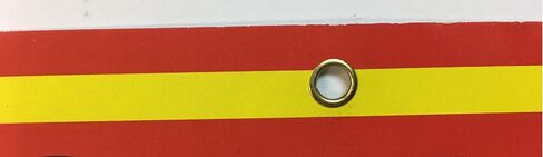 G60RBO Remnant Blow Out - علامات البيع المقواة بحلقة معدنية (حلقة نحاسية) - 5 × 7 بوصة (100 حزمة) بطاقات أسعار متجر السجاد والأرضيات، مخزون بطاقات 10 نقاط لسهولة الكتابة in Kuwait