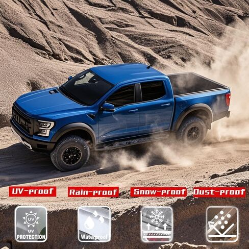 OSIAS 5.8FT Retractable Truck Tonneau Bed Cover for 2014-2026 Chevy Silverado/GMC Sierra 1500 (69") Truck Bed Password Lock in Saudi Arabia