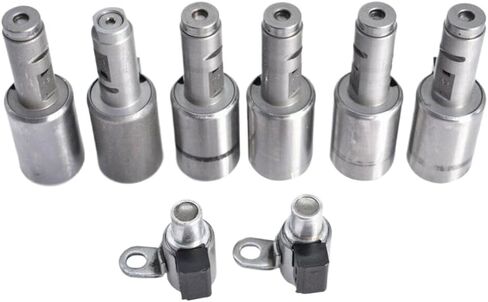8-Piece Transmission Solenoid Set Compatible with TF80SC TF81SC for 2006-2011 XC90 C30 XC70 4.4L V8 and Lancia Models in Kuwait