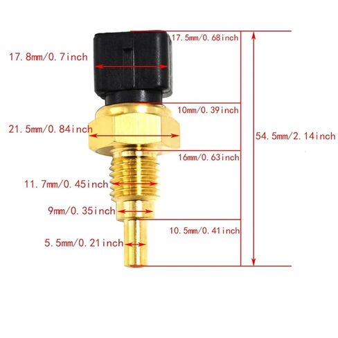 قطع الغيار للدرجة النارية المبرد مستشعر درجة حرارة الماء ل GPR125 GPR 125 GPR150 GPR-5 GPR150-6 CR150 SR300 SR250 APR300T-V in Kuwait