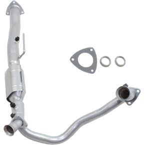 استبدال مجموعة المحول الحفاز Garage-Pro Direct-Fit لسيارة شيفروليه أسترو، جي إم سي سفاري 1996-1999 4.3L Undercar 46-State Legal in Kuwait
