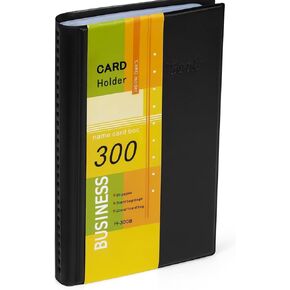 كتاب منظم حامل بطاقات العمل - جلد صناعي، يتسع لـ 300 بطاقة عمل in Kuwait