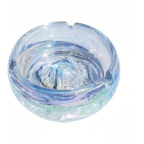 Home Ashtray Crystal Ashtrays for Cigarettes and Cigars, Indoor Outdoor Ash Tray Large Size Tabletop Ashtray Decor for Office Restaurant Patio Bar in Kuwait