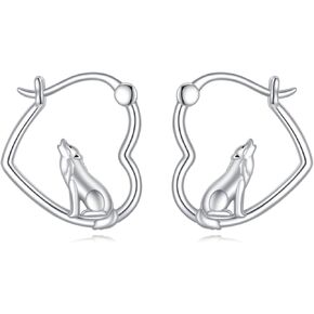TIGER RIDER Guinea Pig Sloth Koala Bunny Elephant Hoop Earrings for Women 925 Sterling Silver Cute Animal Jewelry Hypoallergenic Christmas Birthday Gifts for Girls in Saudi Arabia