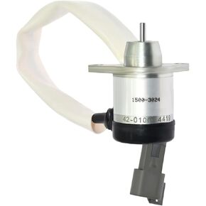 42-0100 1500-3024 41-9100 1500-3024 Shut Off Solenoid Stop Shutdown Solenoid Compatible with Thermo King, Kubota and Yanmar, 42-100, 1500-3076, 12 Volt in Kuwait